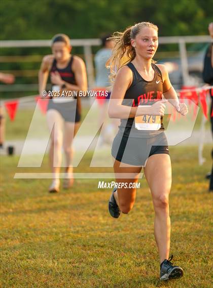 Thumbnail 3 in Lovejoy XC Fall Festival 2025 Girls Elite Varsity photogallery.