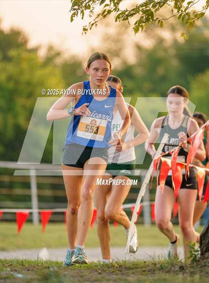 Thumbnail 1 in Lovejoy XC Fall Festival 2025 Girls Elite Varsity photogallery.