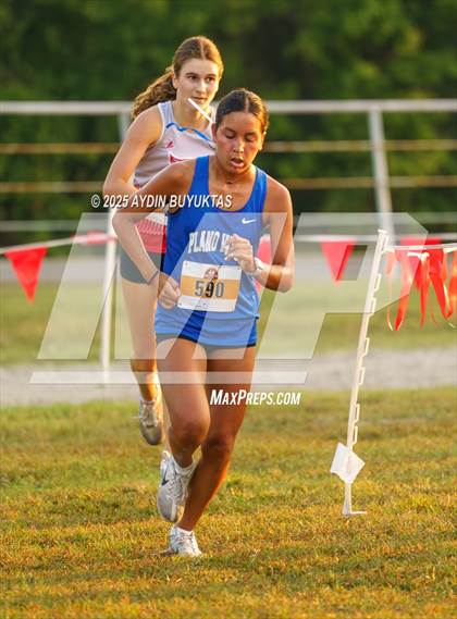 Thumbnail 2 in Lovejoy XC Fall Festival 2025 Girls Elite Varsity photogallery.