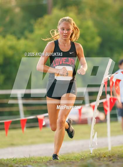 Thumbnail 3 in Lovejoy XC Fall Festival 2025 Girls Elite Varsity photogallery.