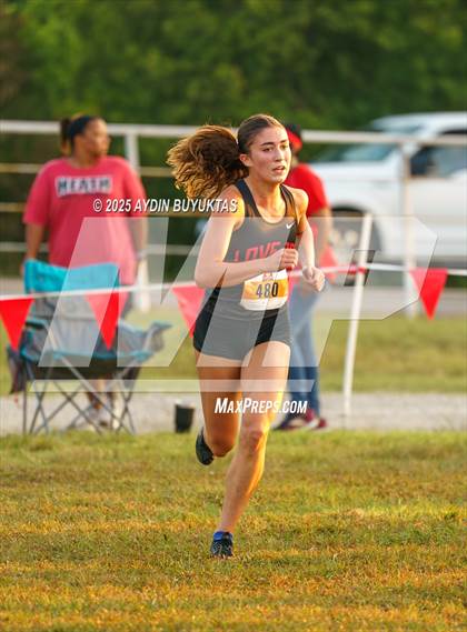 Thumbnail 1 in Lovejoy XC Fall Festival 2025 Girls Elite Varsity photogallery.