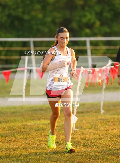 Thumbnail 2 in Lovejoy XC Fall Festival 2025 Girls Elite Varsity photogallery.
