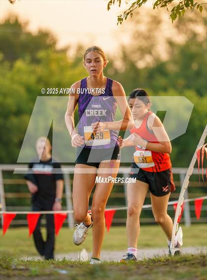 Thumbnail 2 in Lovejoy XC Fall Festival 2025 Girls Elite Varsity photogallery.