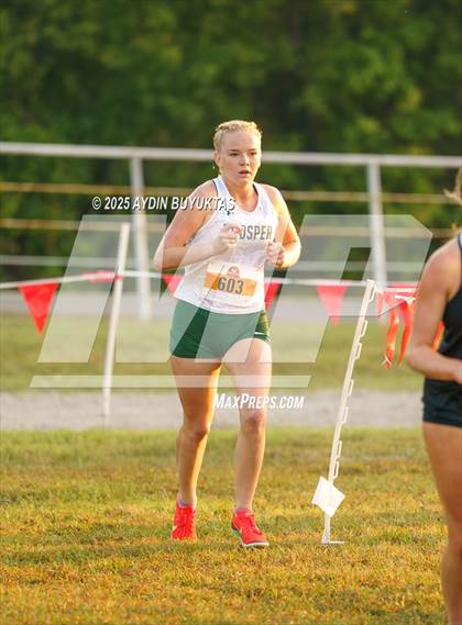 Thumbnail 2 in Lovejoy XC Fall Festival 2025 Girls Elite Varsity photogallery.
