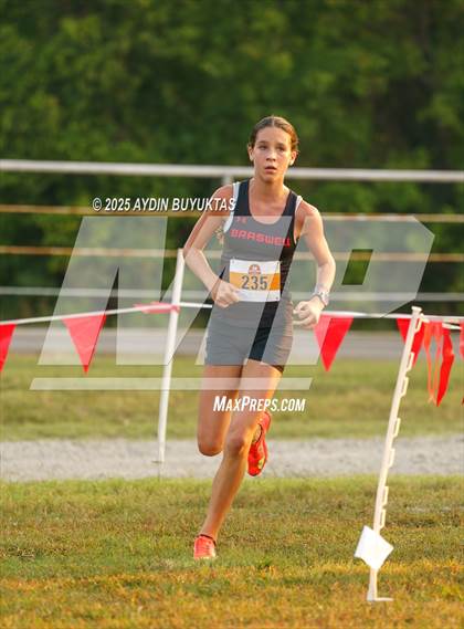 Thumbnail 2 in Lovejoy XC Fall Festival 2025 Girls Elite Varsity photogallery.