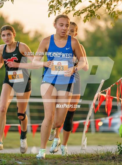 Thumbnail 3 in Lovejoy XC Fall Festival 2025 Girls Elite Varsity photogallery.