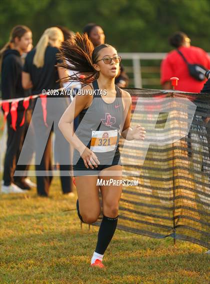 Thumbnail 2 in Lovejoy XC Fall Festival 2025 Girls Elite Varsity photogallery.