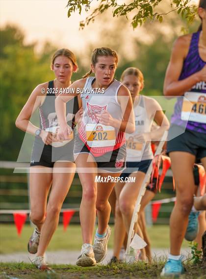 Thumbnail 3 in Lovejoy XC Fall Festival 2025 Girls Elite Varsity photogallery.