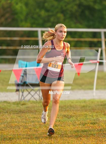 Thumbnail 1 in Lovejoy XC Fall Festival 2025 Girls Elite Varsity photogallery.