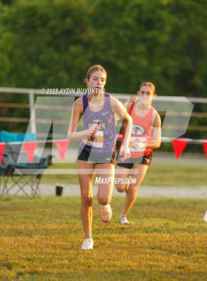Thumbnail 1 in Lovejoy XC Fall Festival 2025 Girls Elite Varsity photogallery.