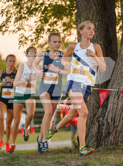 Thumbnail 2 in Lovejoy XC Fall Festival 2025 Girls Elite Varsity photogallery.