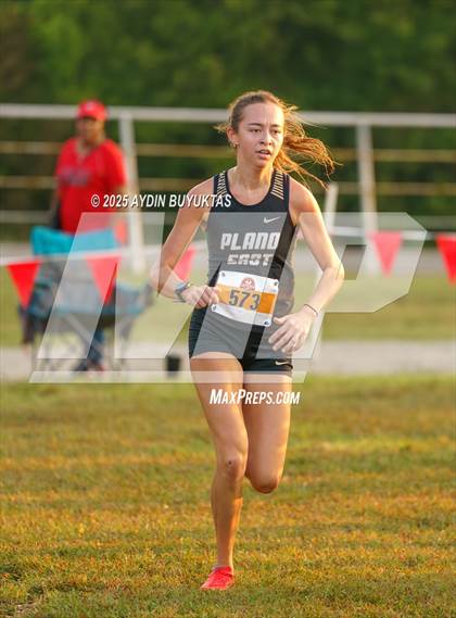 Thumbnail 2 in Lovejoy XC Fall Festival 2025 Girls Elite Varsity photogallery.