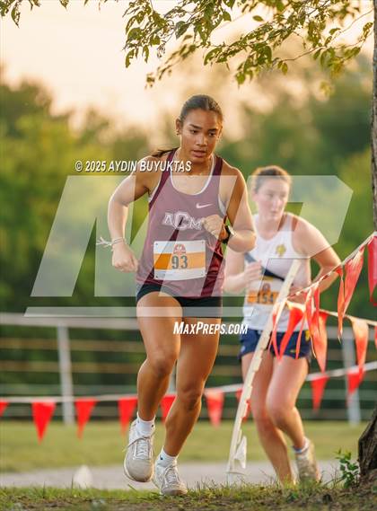 Thumbnail 1 in Lovejoy XC Fall Festival 2025 Girls Elite Varsity photogallery.