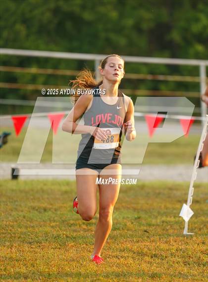 Thumbnail 2 in Lovejoy XC Fall Festival 2025 Girls Elite Varsity photogallery.