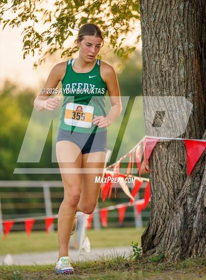 Thumbnail 3 in Lovejoy XC Fall Festival 2025 Girls Elite Varsity photogallery.