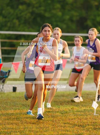 Thumbnail 2 in Lovejoy XC Fall Festival 2025 Girls Elite Varsity photogallery.