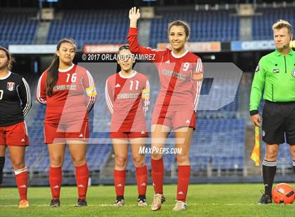 Thumbnail 3 in Mater Dei Catholic vs Castle Park (Soccer at the Q) photogallery.