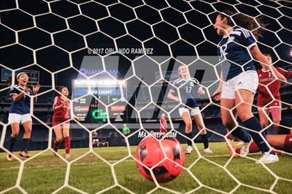 Thumbnail 2 in Mater Dei Catholic vs Castle Park (Soccer at the Q) photogallery.