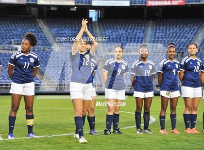 Thumbnail 1 in Mater Dei Catholic vs Castle Park (Soccer at the Q) photogallery.