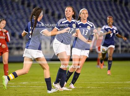 Thumbnail 1 in Mater Dei Catholic vs Castle Park (Soccer at the Q) photogallery.