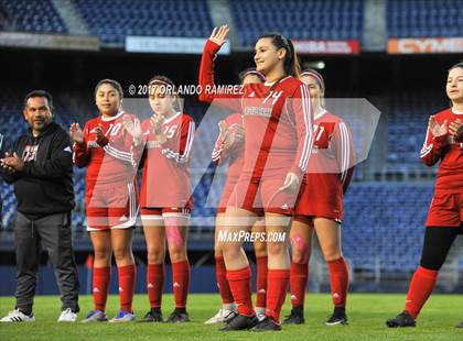 Thumbnail 1 in Mater Dei Catholic vs Castle Park (Soccer at the Q) photogallery.