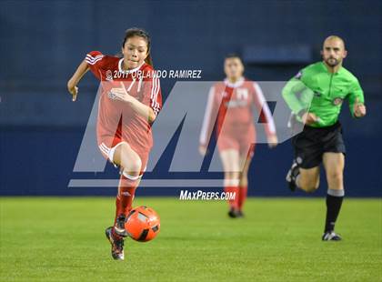 Thumbnail 2 in Mater Dei Catholic vs Castle Park (Soccer at the Q) photogallery.