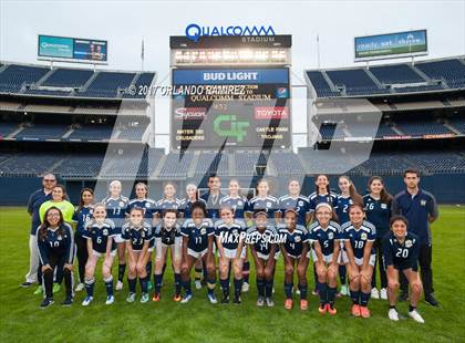 Thumbnail 3 in Mater Dei Catholic vs Castle Park (Soccer at the Q) photogallery.