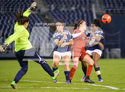 Thumbnail 3 in Mater Dei Catholic vs Castle Park (Soccer at the Q) photogallery.