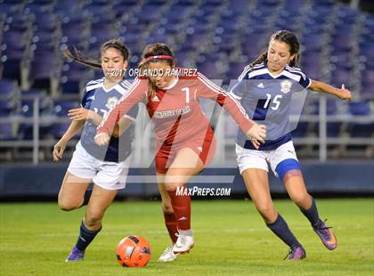 Thumbnail 3 in Mater Dei Catholic vs Castle Park (Soccer at the Q) photogallery.