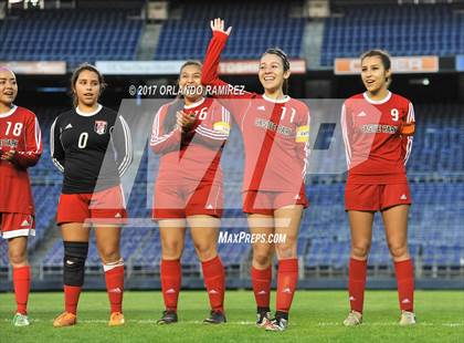 Thumbnail 1 in Mater Dei Catholic vs Castle Park (Soccer at the Q) photogallery.