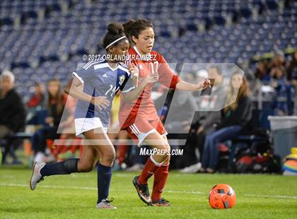 Thumbnail 2 in Mater Dei Catholic vs Castle Park (Soccer at the Q) photogallery.