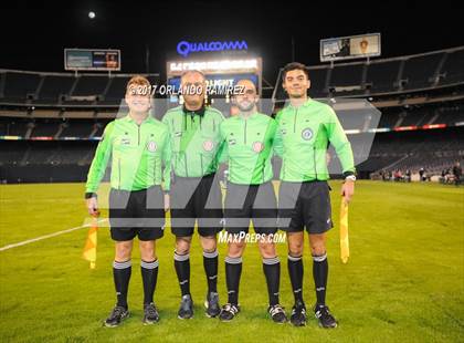 Thumbnail 1 in Mater Dei Catholic vs Castle Park (Soccer at the Q) photogallery.