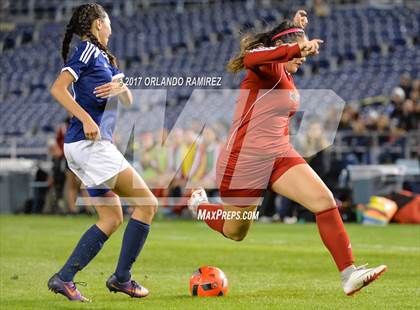 Thumbnail 2 in Mater Dei Catholic vs Castle Park (Soccer at the Q) photogallery.