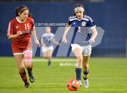 Thumbnail 3 in Mater Dei Catholic vs Castle Park (Soccer at the Q) photogallery.