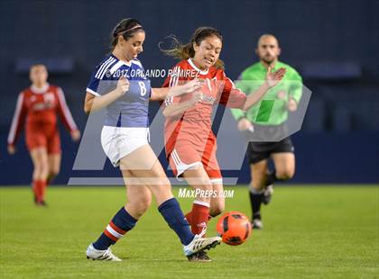 Thumbnail 2 in Mater Dei Catholic vs Castle Park (Soccer at the Q) photogallery.