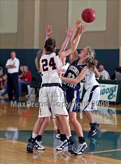Thumbnail 1 in St. Pius X vs Second Baptist (John Cooper Invitational 2009) photogallery.