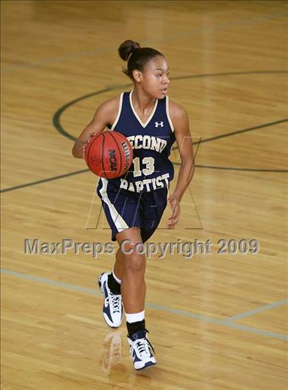 Thumbnail 2 in St. Pius X vs Second Baptist (John Cooper Invitational 2009) photogallery.