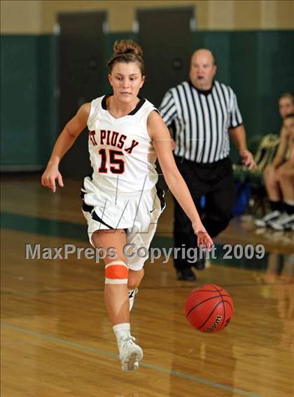 Thumbnail 2 in St. Pius X vs Second Baptist (John Cooper Invitational 2009) photogallery.