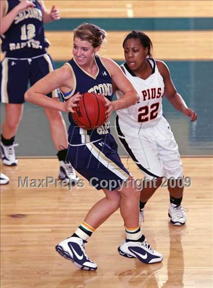 Thumbnail 2 in St. Pius X vs Second Baptist (John Cooper Invitational 2009) photogallery.