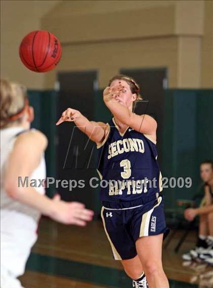 Thumbnail 2 in St. Pius X vs Second Baptist (John Cooper Invitational 2009) photogallery.