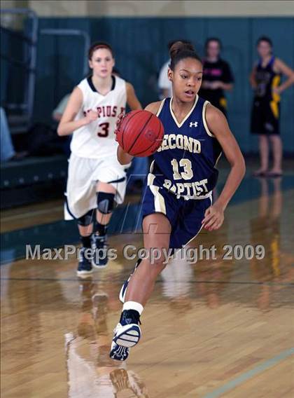 Thumbnail 3 in St. Pius X vs Second Baptist (John Cooper Invitational 2009) photogallery.