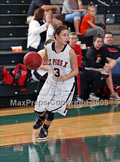 Thumbnail 3 in St. Pius X vs Second Baptist (John Cooper Invitational 2009) photogallery.