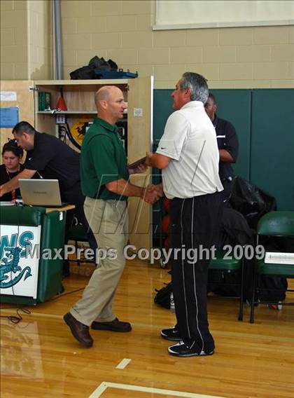 Thumbnail 1 in St. Pius X vs Second Baptist (John Cooper Invitational 2009) photogallery.