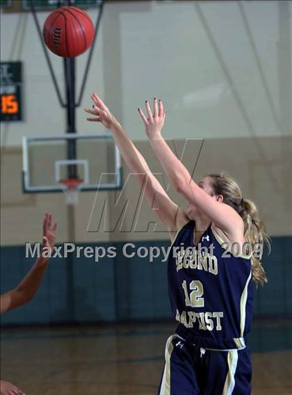 Thumbnail 1 in St. Pius X vs Second Baptist (John Cooper Invitational 2009) photogallery.