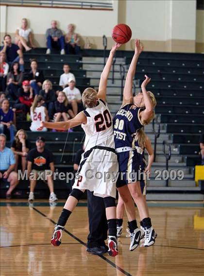 Thumbnail 2 in St. Pius X vs Second Baptist (John Cooper Invitational 2009) photogallery.