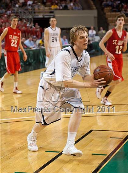 Thumbnail 2 in St. John's Prep vs. St. John's (MIAA Division 1 Final) photogallery.