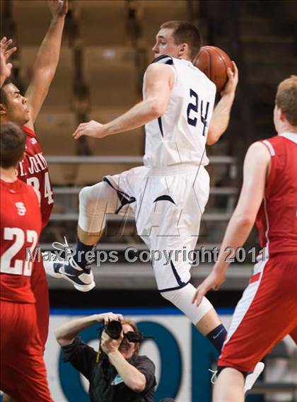 Thumbnail 2 in St. John's Prep vs. St. John's (MIAA Division 1 Final) photogallery.