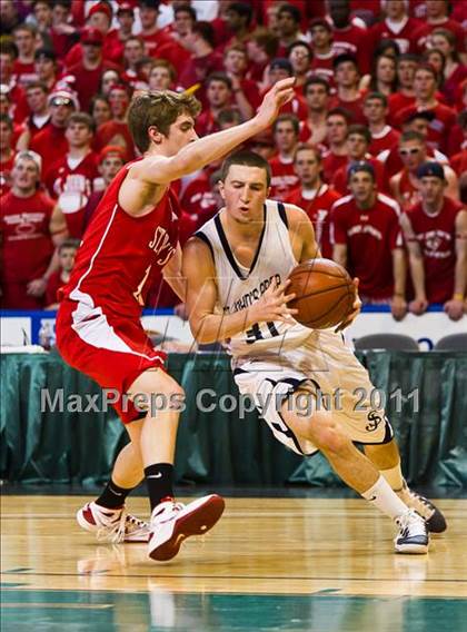 Thumbnail 2 in St. John's Prep vs. St. John's (MIAA Division 1 Final) photogallery.