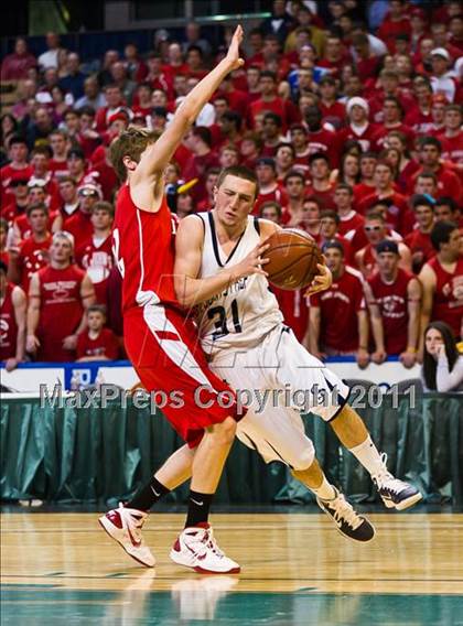 Thumbnail 3 in St. John's Prep vs. St. John's (MIAA Division 1 Final) photogallery.