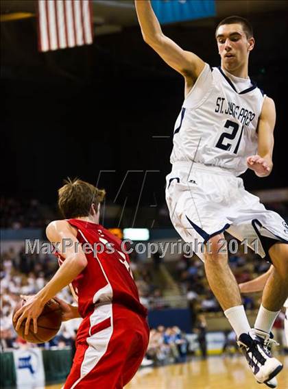Thumbnail 2 in St. John's Prep vs. St. John's (MIAA Division 1 Final) photogallery.